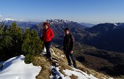 45 Cresta innevata panoramica sulla Val Taleggio